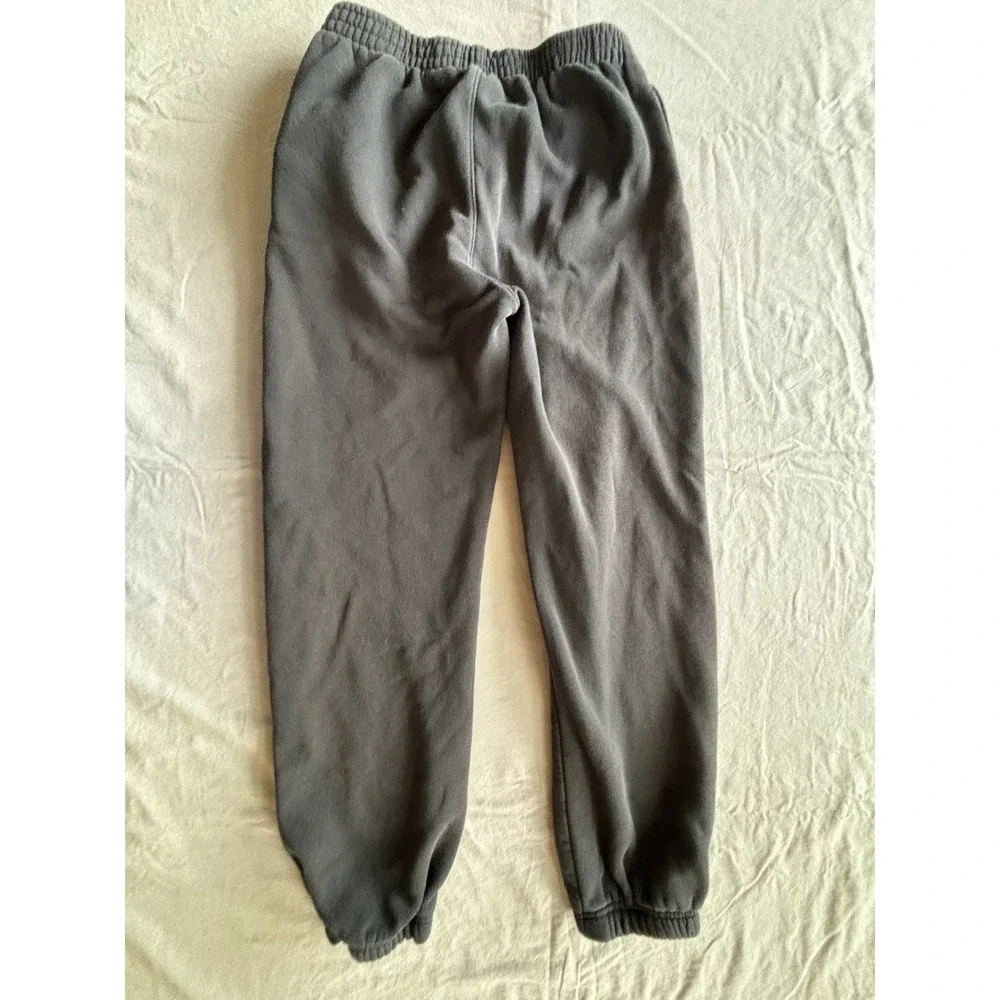 Nike 3Brand Russell Wilson Boys Charcoal Grey Fleece Jogger Sweatpants XL 13-15Y